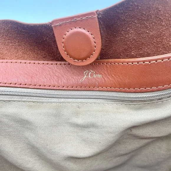J.CREW leather tote - Picture 7 of 8